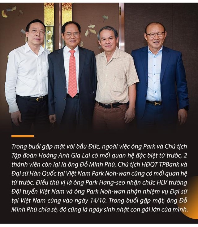 Những “m&#243;n nợ” chưa bao giờ kể giữa bầu Đức, HLV Park Hang-seo, v&#224; Chủ tịch TPBank Đỗ Minh Ph&#250; - Ảnh 10