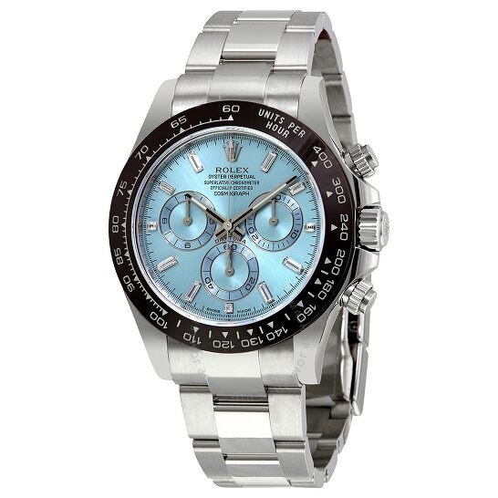 Oyster Perpetual Cosmograph Daytona Ice Blue Dial Automati.