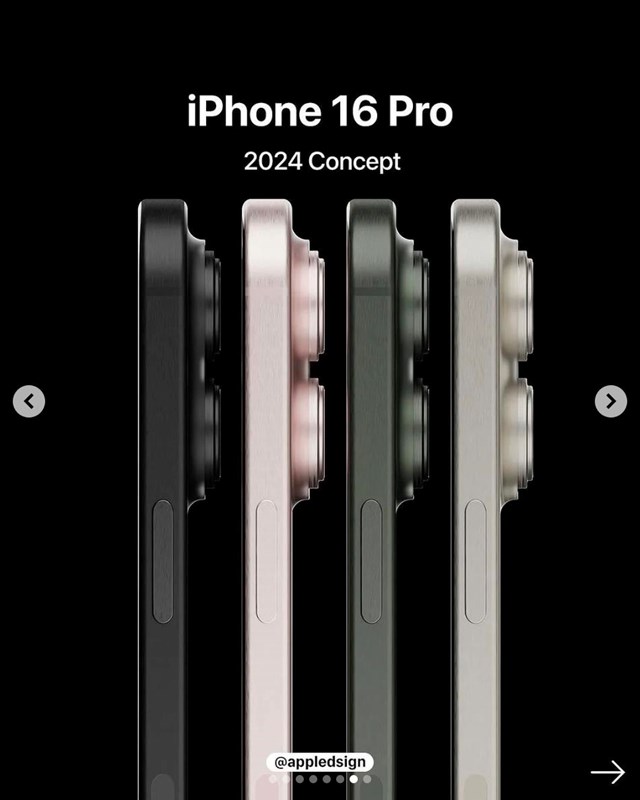 iPhone 16 lộ diện thiết kế mới với 4 camera, th&#234;m m&#224;u hồng đẹp kh&#244;ng t&#236; vết - Ảnh 2