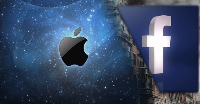 Về mặt kỹ thuật, Apple v&agrave; Facebook kh&ocirc;ng phải l&agrave; đối thủ cạnh tranh. Ảnh:&nbsp;Gizchina.