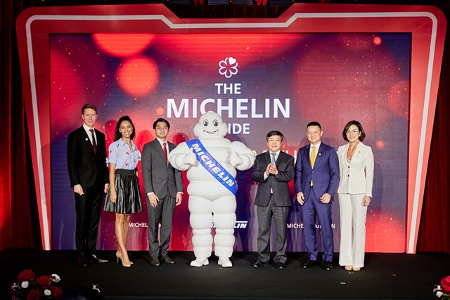 H&igrave;nh ảnh sự kiện Họp b&aacute;o ra mắt Michelin Guide tại Việt Nam. Nguồn ảnh: Sun Group&nbsp;