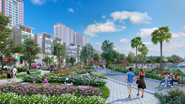 Tận hưởng cuộc sống đa sắc m&agrave;u với đa tầng tiện &iacute;ch tại Khai Sơn City &nbsp;