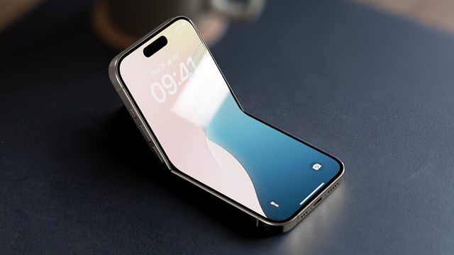 Concept về một mẫu iPhone gập