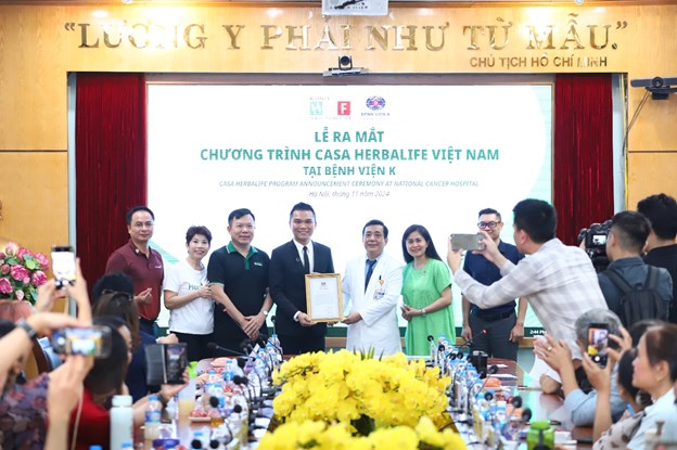 Casa Herbalife ra mắt tại Bệnh Viện K - H&agrave; Nội