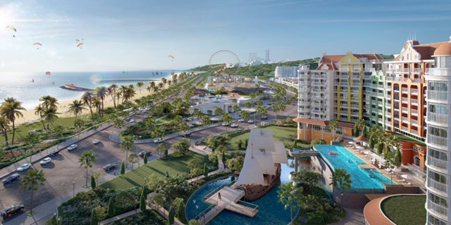 Phối cảnh Dự &aacute;n NovaWorld Phan Thiet &ndash; Si&ecirc;u th&agrave;nh phố biển, du lịch, sức khỏe tại Phan Thiết, B&igrave;nh Thuận