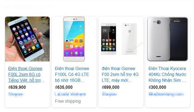 Hiện vẫn c&oacute; kh&aacute; nhiều mẫu điện thoại Gionee được b&aacute;n ra tại thị trường Việt Nam.