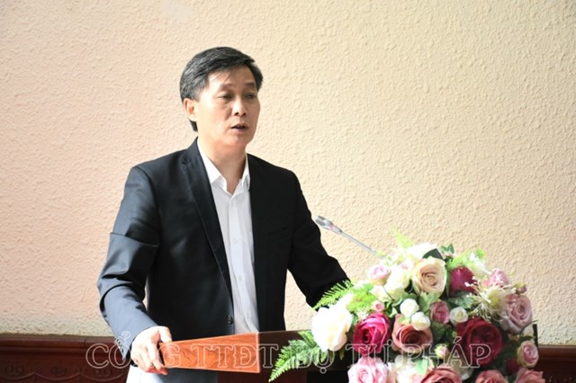 Thứ trưởng Nguyễn Kh&aacute;nh Ngọc ph&aacute;t biểu kết luận tại Hội nghị