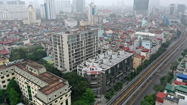 Dự &aacute;n The Terra - H&agrave;o Nam nằm tr&ecirc;n mặt phố lớn khu trung t&acirc;m