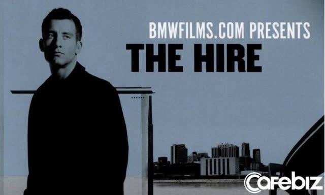 Poster của "The Hire".
