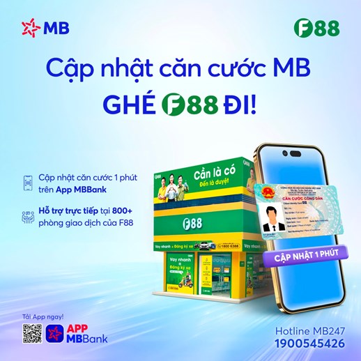 F88 &#39;bắt tay&#39; MB biến hơn 850 cửa h&#224;ng t&#224;i ch&#237;nh th&#224;nh ph&#242;ng giao dịch ng&#226;n h&#224;ng - Ảnh 2