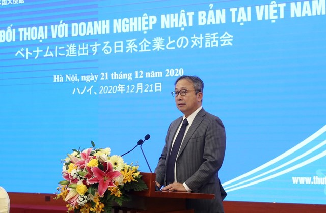 Đại sứ Đặc mệnh to&agrave;n quyền Nhật Bản tại Việt Nam Yamada Takio. Ảnh: VGP