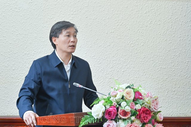 Thứ trưởng Bộ Tư ph&aacute;p&nbsp;Nguyễn Kh&aacute;nh Ngọc,&nbsp;Trưởng Ban chỉ đạo 35 kết luận Hội nghị.