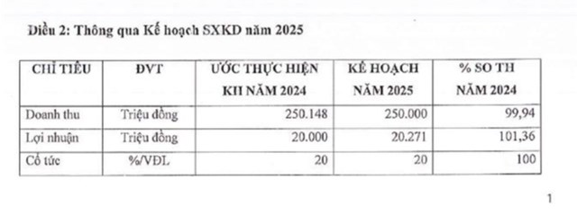 Gạch ng&#243;i Đồng Nai (GND) đặt kế hoạch lợi nhuận năm 2025 đi ngang - Ảnh 2