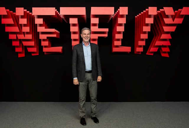 Nh&agrave; đồng s&aacute;ng lập ki&ecirc;m đồng CEO của Netflix từ năm 1998 - tỷ ph&uacute;&nbsp;Reed Hastings. Ảnh: Getty