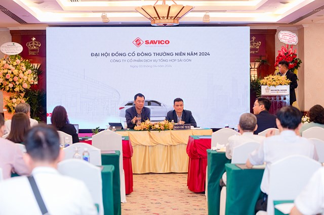 Công ty Cổ phần Dịch vụ Tổng hợp Sài Gòn tổ chức ĐHCĐ thường niên năm 2024.