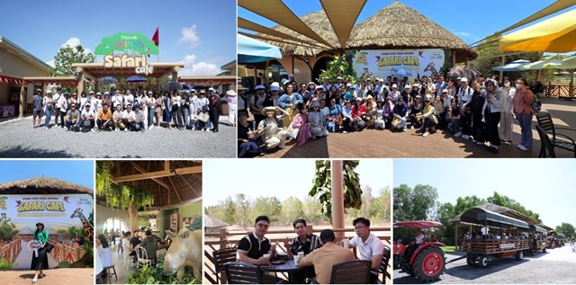Chính thức khai trương Safari Cafe, NovaWorld Phan Thiet hút khách ngay trước thềm đại lễ 30/4