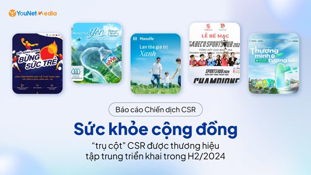 Sức khỏe cộng đồng dẫn dắt xu hướng CSR nửa cuối năm 2024