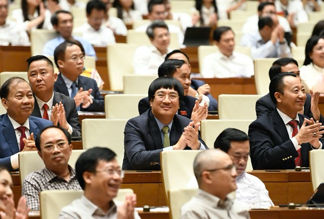 Doanh nh&acirc;n Phạm Đ&igrave;nh Đo&agrave;n - Chủ tịch Tập đo&agrave;n Ph&uacute; Th&aacute;i tham dự Hội nghị to&agrave;n quốc qu&aacute;n triệt, triển khai thực hiện Nghị quyết số 66-NQ/TW v&agrave; Nghị quyết số 68-NQ/TW của Bộ Ch&iacute;nh trị.