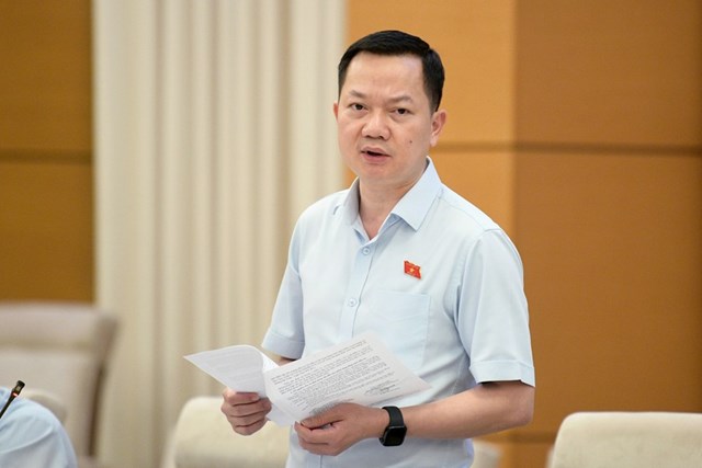 Đại biểu Trịnh Xu&acirc;n An. (Ảnh: Cổng TTĐTQH).