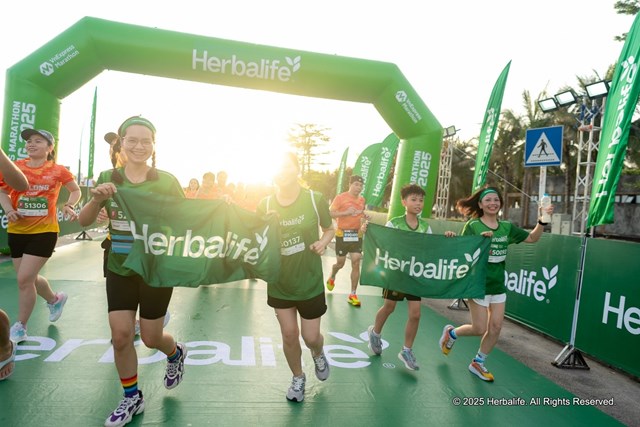 Th&agrave;nh Vi&ecirc;n Herbalife tham gia chạy tại Vnexpress Hạ Long 2025.