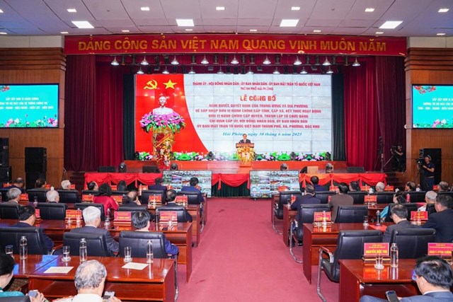 Quang cảnh buổi lễ.