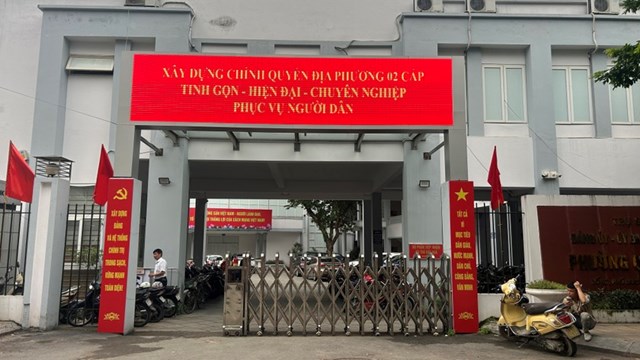 Phường Quan Hoa trước thời khắc ch&iacute;nh thức vận h&agrave;nh ch&iacute;nh quyền địa phương 2 cấp.