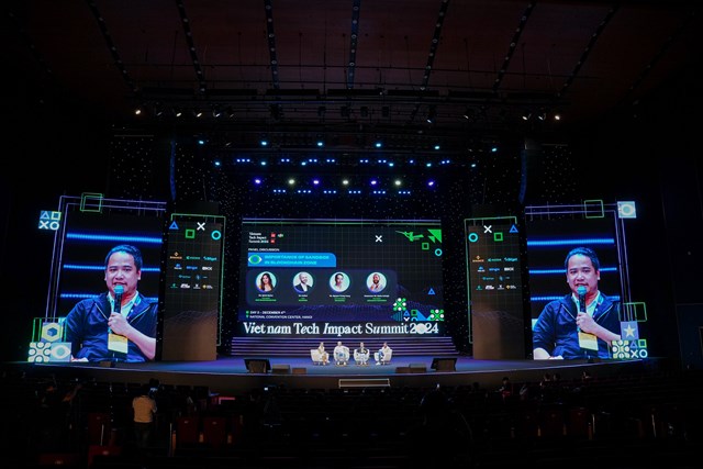 Vietnam Tech Impact Summit 2024 (VTIS)&nbsp;l&agrave; sự kiện c&ocirc;ng nghệ quy m&ocirc; lớn bậc nhất Việt Nam, do SSI Digital tổ chức kết nối c&aacute;c chuy&ecirc;n gia v&agrave; doanh nghiệp trong lĩnh vực như AI, Fintech, Blockchain v&agrave; Game.