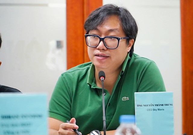 &Ocirc;ng Nguyễn Th&agrave;nh Trung, CEO ki&ecirc;m đồng s&aacute;ng lập Sky Mavis.