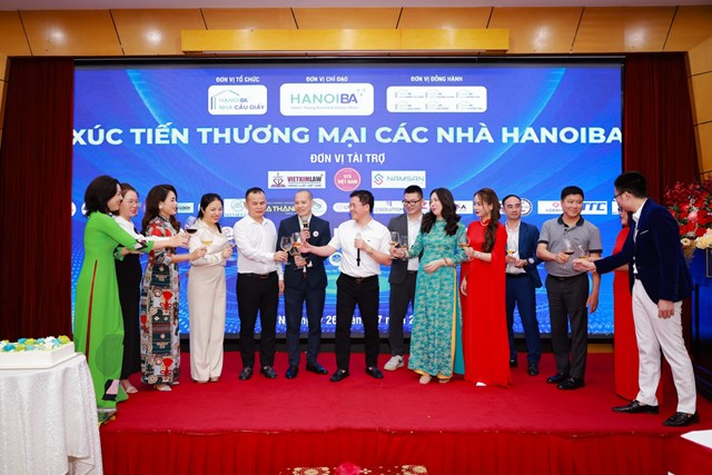 HANOIBA: Đẩy mạnh x&#250;c tiến thương mại, gắn kết cộng đồng doanh nh&#226;n trẻ - Ảnh 6