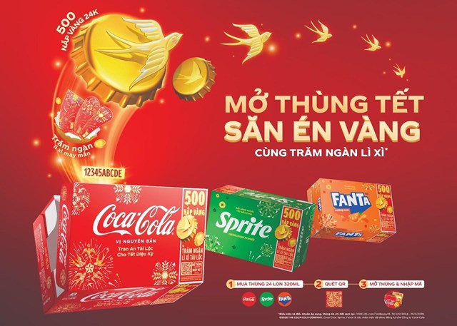 Coca-Cola khởi động chiến dịch Tết 2025: ‘Trao t&#226;m &#253;, gắn kết Tết diệu kỳ’ - Ảnh 2