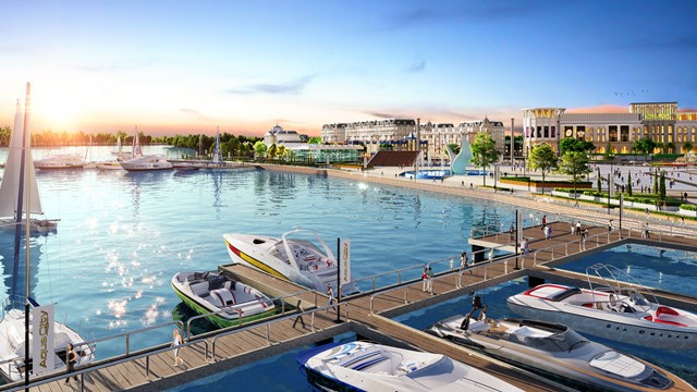 Thưởng thức ẩm thực giữa kh&ocirc;ng gian sinh th&aacute;i Aqua City sẽ l&agrave; những trải nghiệm v&ocirc; c&ugrave;ng đ&aacute;ng gi&aacute; &nbsp;