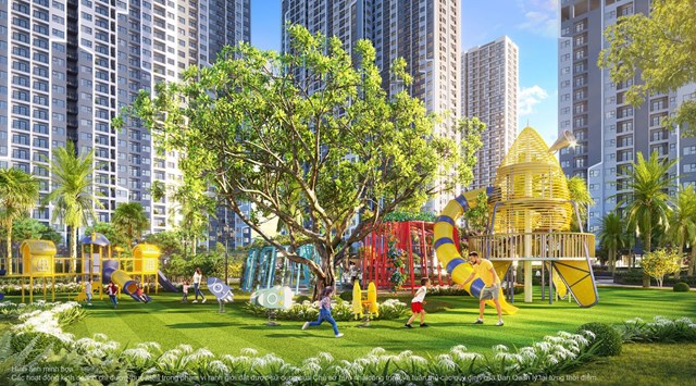 Ở t&ograve;a căn hộ GS1 The Miami trong l&ograve;ng đ&ocirc; thị quốc tế Vinhomes Smart City, cư d&acirc;n nh&iacute; được d&agrave;nh ri&ecirc;ng nhiều khoảng kh&ocirc;ng gian k&iacute;ch th&iacute;ch tr&iacute; tưởng tượng v&agrave; đam m&ecirc; kh&aacute;m ph&aacute;&nbsp;