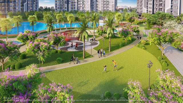 Những kh&ocirc;ng gian định h&igrave;nh ti&ecirc;u chuẩn sống xanh ở ph&acirc;n khu The Miami trong l&ograve;ng khu đ&ocirc; thị Vinhomes Smart City