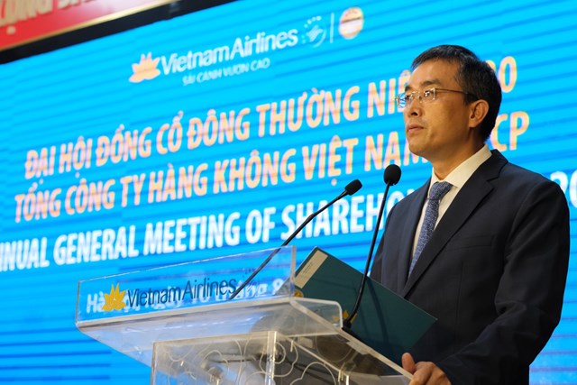 T&acirc;n Chủ tịch Hội đồng Quản trị Vietnam Airlines Đặng Ngọc H&ograve;a.