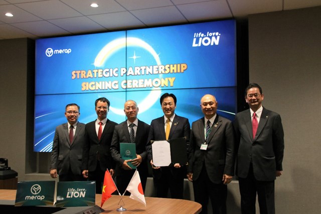 Công ty Cổ phần Tập đoàn Merap ký kết Thỏa thuận hợp tác chiến lược - Nâng tầm thương hiệu với Lion Corporation Nhật Bản.