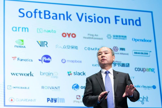 Softbank lỗ kỷ lục 16,2 tỷ USD trong 3 th&aacute;ng đầu năm 2022.