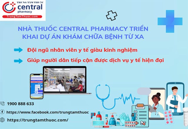 Vừa qua, nh&agrave; thuốc Central Pharmacy c&ugrave;ng với c&aacute;c đối t&aacute;c chiến lược đ&atilde; tổ chức chương tr&igrave;nh kh&aacute;m chữa bệnh từ xa.