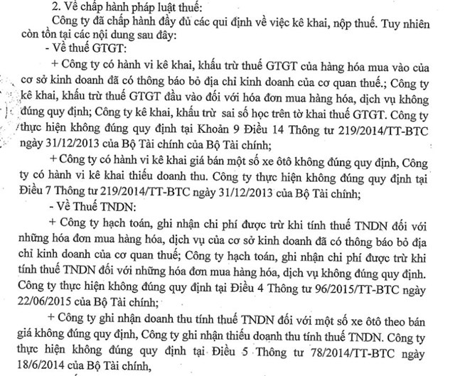 Vướng nhiều sai phạm, nh&#224; ph&#226;n phối Mercedes-Benz Việt Nam - An Du bị phạt v&#224; truy thu thuế hơn 1,36 tỷ đồng - Ảnh 2