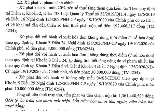 Vướng nhiều sai phạm, nh&#224; ph&#226;n phối Mercedes-Benz Việt Nam - An Du bị phạt v&#224; truy thu thuế hơn 1,36 tỷ đồng - Ảnh 5