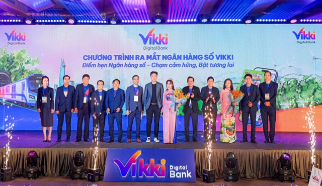 Sự ki&ecirc;̣n ra mắt Ng&acirc;n hàng s&ocirc;́ Vikki.