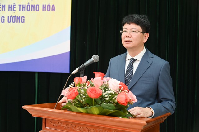 Thứ trưởng Nguyễn Thanh Tịnh ph&aacute;t biểu tại Hội nghị.