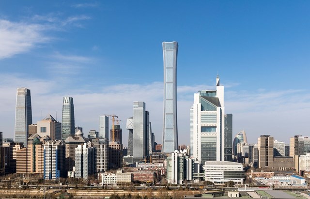 China Zun l&agrave; t&ecirc;n gọi kh&aacute;c của th&aacute;p Citic được ho&agrave;n th&agrave;nh v&agrave;o năm 2018. Với chiều cao 528m, 120 tầng, đ&acirc;y l&agrave; t&ograve;a nh&agrave; cao nhất Bắc Kinh t&iacute;nh cho đến thời điểm hiện tại.