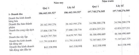 Kinh doanh dưới gi&#225; vốn, DIC Corp (DIG) b&#225;o lỗ sau thuế hơn 121 tỷ đồng trong 3 th&#225;ng đầu năm 2024 - Ảnh 2