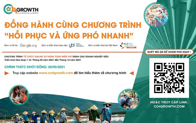 Hỗ trợ bởi Google.org, Startup Vietnam Foundation đồng h&#224;nh c&#249;ng chương tr&#236;nh “Hồi phục v&#224; ứng ph&#243; nhanh” cho doanh nghiệp Việt - Ảnh 1
