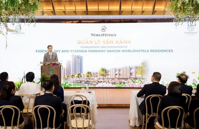 Đại diện Tập đo&agrave;n BWH&reg; Hotels &ndash; Chủ sở hữu thương hiệu WorldHotels&trade;, &ocirc;ng Cyrill Czerwonka &ndash; Tổng Gi&aacute;m đốc Điều h&agrave;nh &amp; Ph&aacute;t triển Kinh doanh - Khu vực Ch&acirc;u &Aacute; Th&aacute;i B&igrave;nh Dương ph&aacute;t biểu&nbsp;
