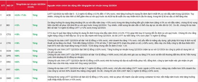 SSI Research dự b&#225;o lợi nhuận qu&#253; II/2024: Nhiều doanh nghiệp tăng l&#227;i bằng lần - Ảnh 1