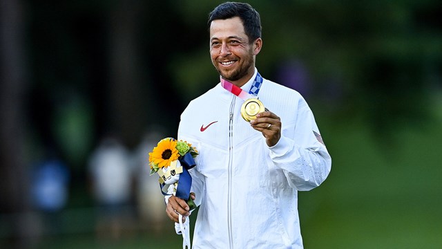 Xander Schauffele gi&agrave;nh huy chương v&agrave;ng giải golf nam Olympic Tokyo 2020