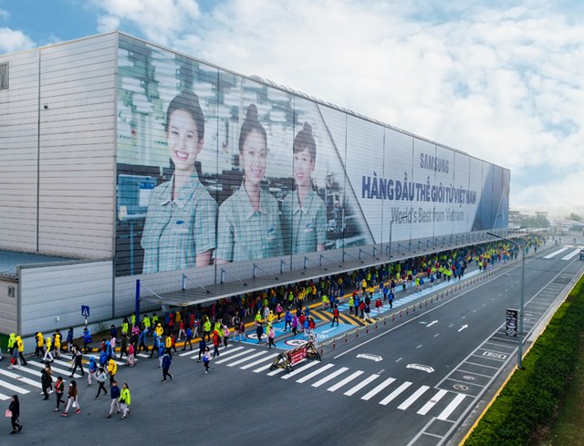 Samsung khẳng định Việt Nam vẫn l&agrave; cứ điểm sản xuất to&agrave;n cầu của tập đo&agrave;n. Ảnh: Samsung