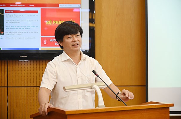 Đồng ch&iacute; Nguyễn Duy Thắng, Ph&oacute; Cục trưởng Cục Kiểm tra VBQPPL