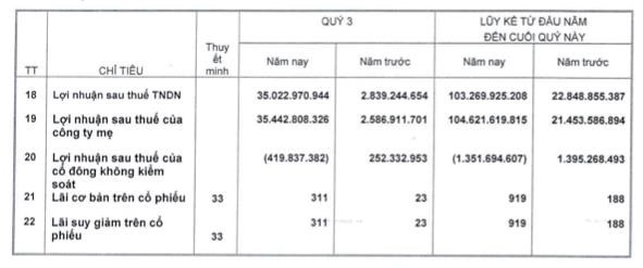Sudico (SJS): L&#227;i sau thuế qu&#253; III/2023 gấp 12,5 lần c&#249;ng kỳ, nợ phải trả chiếm 61,6% tổng t&#224;i sản - Ảnh 2